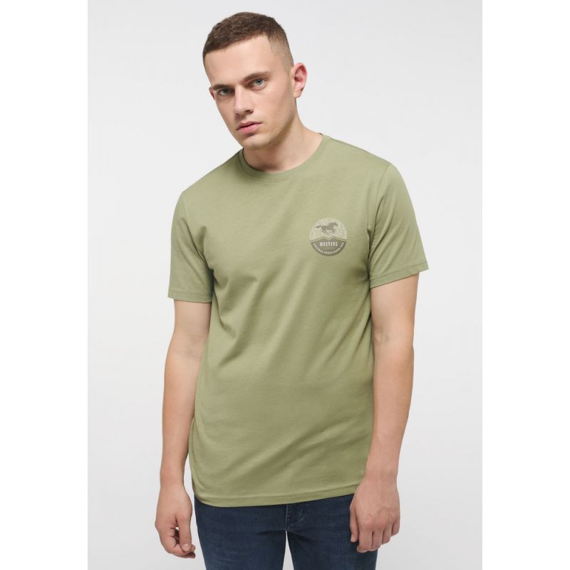 Mustang T-shirt Alex C Print M 1013750 6273 Clothing , Shirts , Men Your Sports Performance