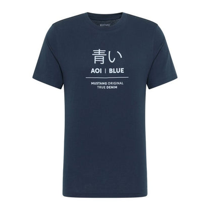 Mustang T-Shirt Alex C Print M 1013522 5330 Clothing , Shirts , Men Your Sports Performance