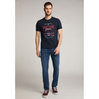 Mustang T-Shirt Alex C Print M 1010680 4136 Clothing , Shirts , Men Your Sports Performance