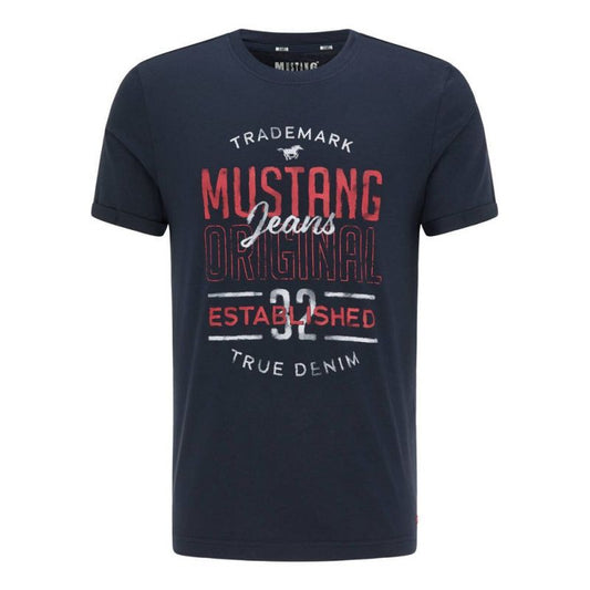 Mustang T-Shirt Alex C Print M 1010680 4136 Clothing , Shirts , Men Your Sports Performance