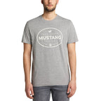 Mustang T-shirt Alex C Print M 1010676 4140 Clothing , Shirts , Men Your Sports Performance
