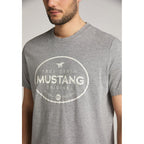 Mustang T-shirt Alex C Print M 1010676 4140 Clothing , Shirts , Men Your Sports Performance