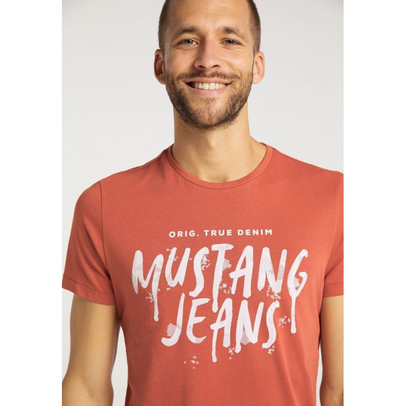 Mustang Aaron C Print M 1009531 7103 T-shirt Clothing , Shirts , Men Your Sports Performance