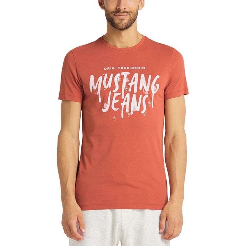 Mustang Aaron C Print M 1009531 7103 T-shirt Clothing , Shirts , Men Your Sports Performance