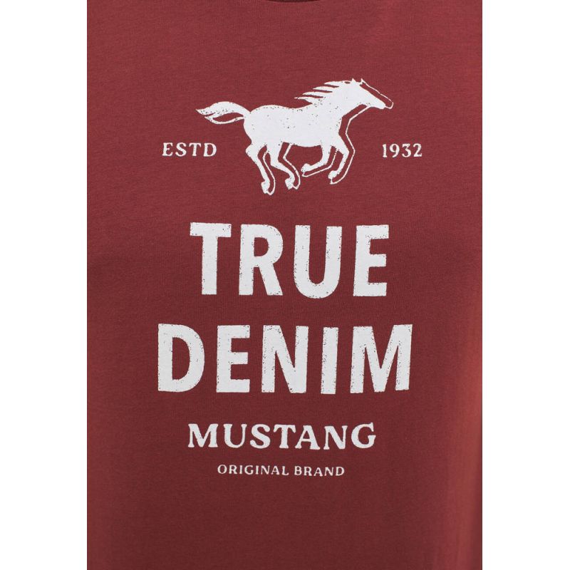 Mustang T-shirt Alex C Print M 1012514 7256 Clothing , Shirts , Men Your Sports Performance