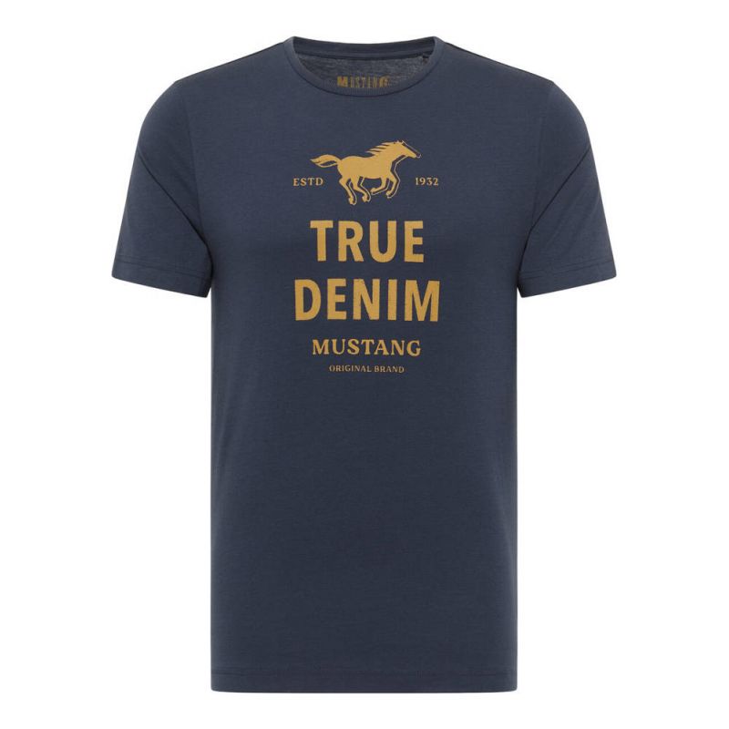 Mustang T-Shirt Alex C Print M 1012514 5330 Clothing , Shirts , Men Your Sports Performance