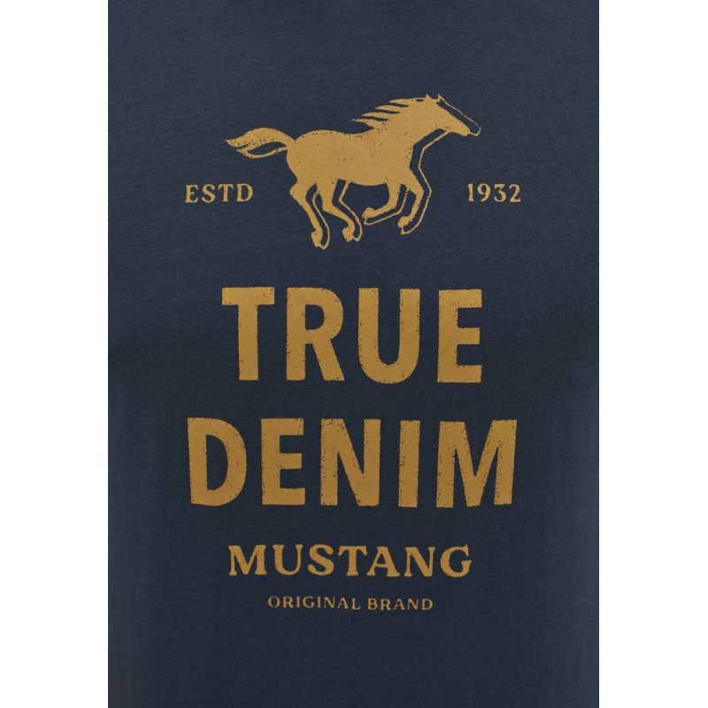 Mustang T-Shirt Alex C Print M 1012514 5330 Clothing , Shirts , Men Your Sports Performance