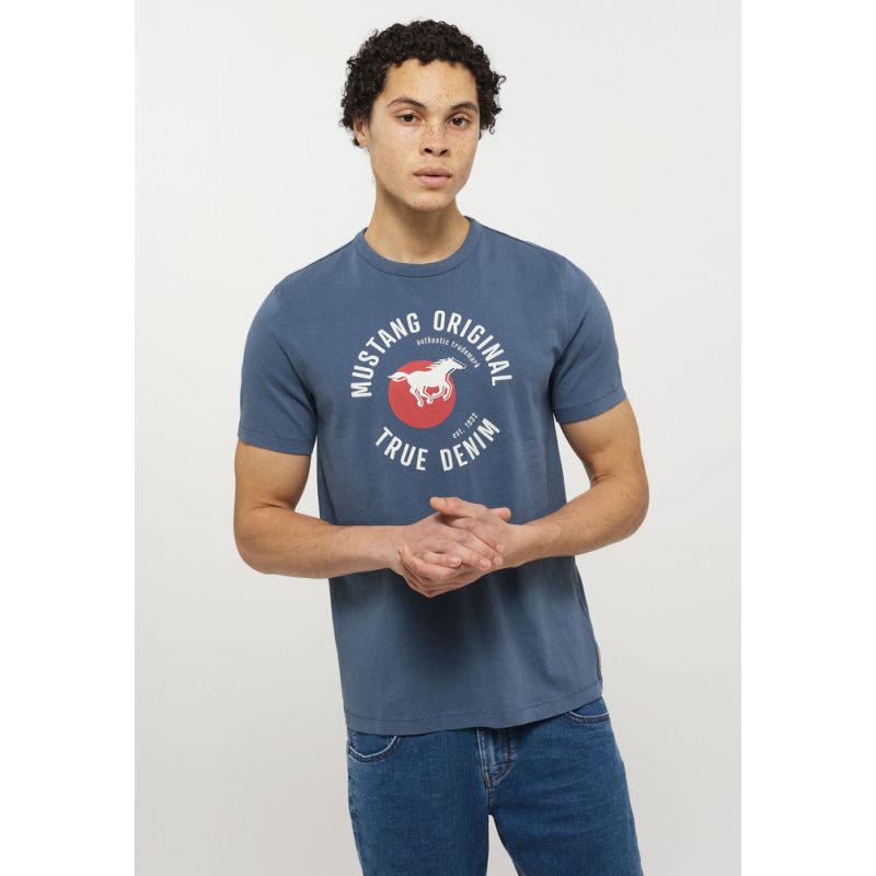 Mustang Alex C Print M T-shirt 1012147 5315 Clothing , Shirts , Men Your Sports Performance