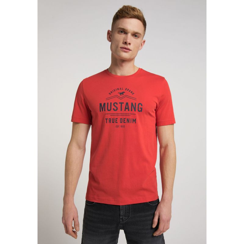 Mustang Aron C Print M T-shirt 1012119 7121 Clothing , Shirts , Men Your Sports Performance
