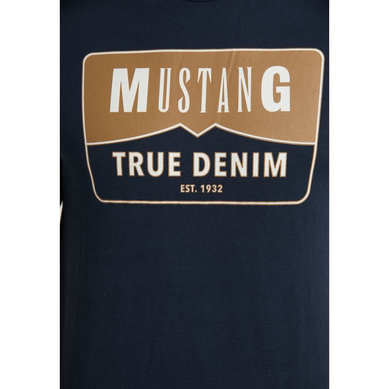 Mustang T-shirt Alex C Print M 1012124 5330 Clothing , Shirts , Men Your Sports Performance