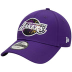 New Era 9Forty Los Angeles Lakers NBA Print Infill Cap 60298639 Clothing , Hats, scarves, gloves , Men Your Sports Performance