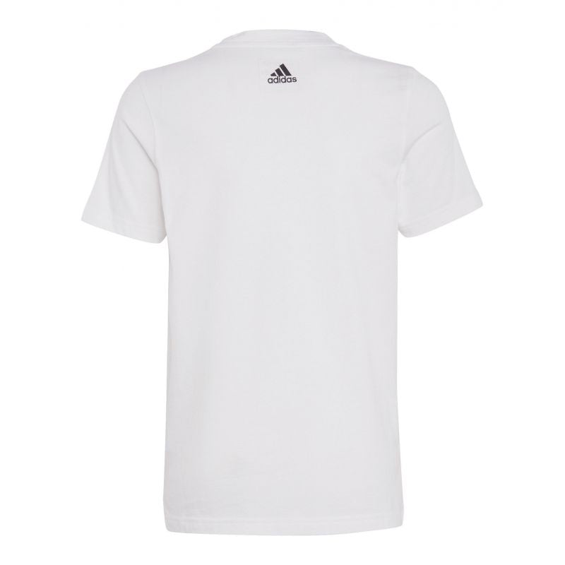 Adidas essential linear t shirt sales