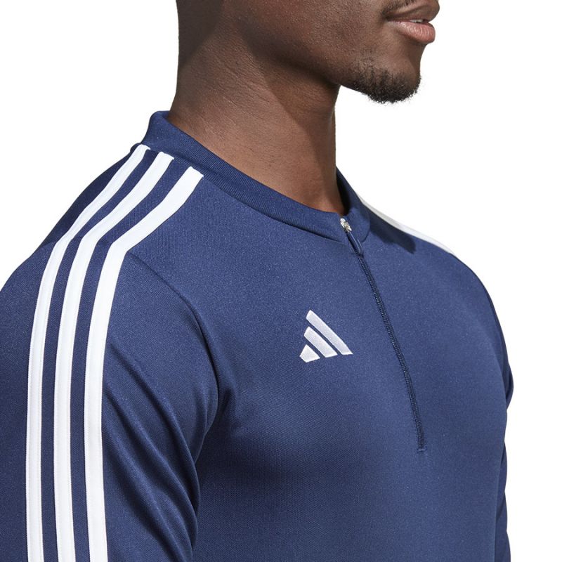 Adidas training hot sale navy blue sweatshirt
