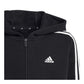 Sweatshirt adidas 3 Stripes FL Full-Zip Hoody Jr. HR6331