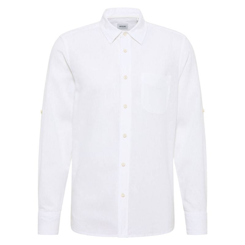 Mustang Clemens Linen Cotton shirt M 1014356-2045 Clothing , Shirts , Men Your Sports Performance