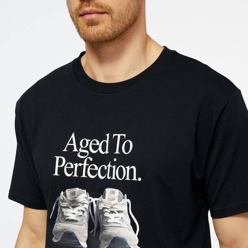 New Balance NB Athletics Legacies Perf BK M MT23569BK T shirt Your Sports Performance