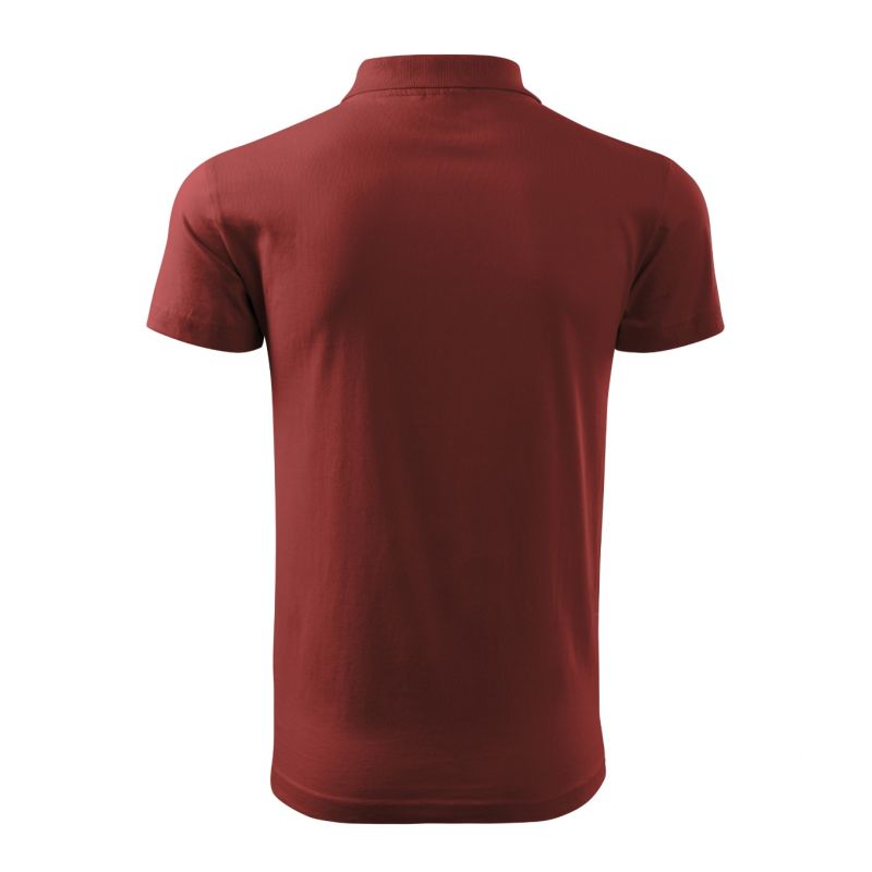 Malfini Single J. M MLI-20213 burgundy polo shirt