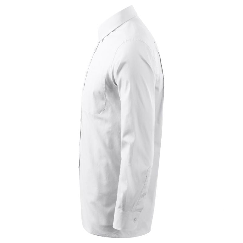 Malfini Style LS M MLI-20900 white shirt