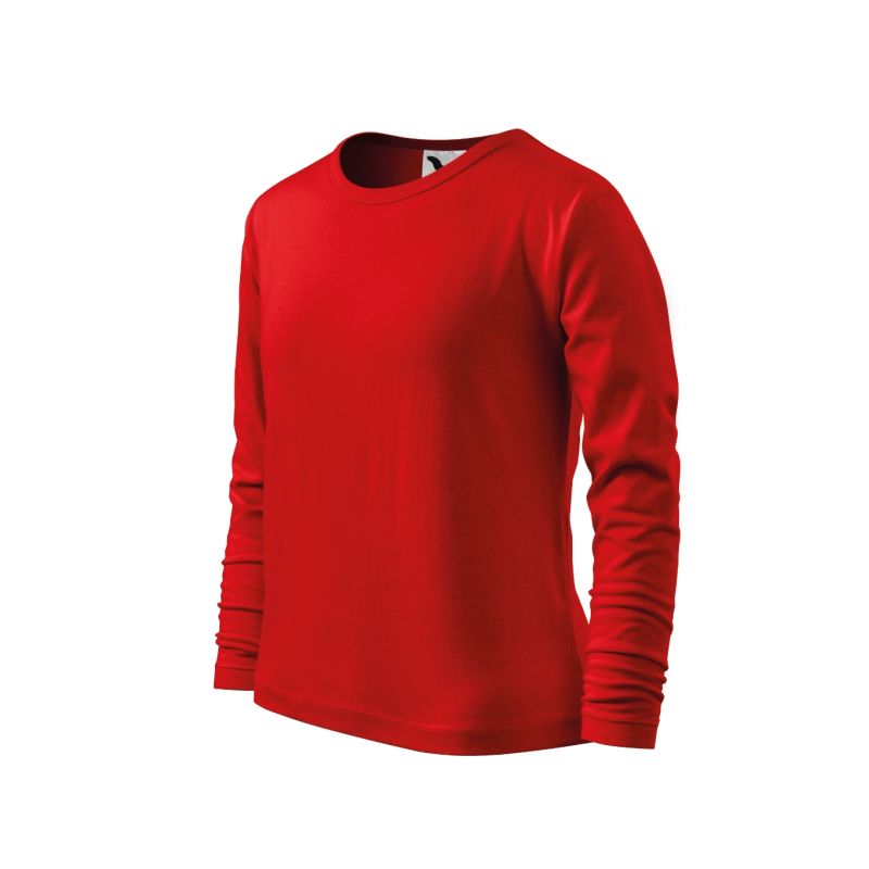T-shirt Malfini Fit-T LS Jr. MLI-12107 red