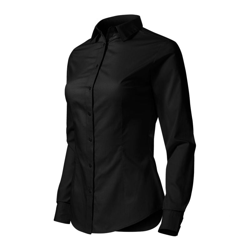 Malfini Style LS W MLI-22901 black shirt