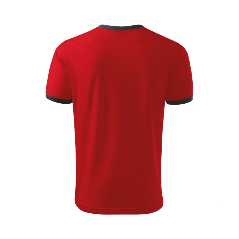 Malfini Infinity M T-Shirt MLI-13107 - Red Contrast Trim Clothing , Shirts , Men Malfini