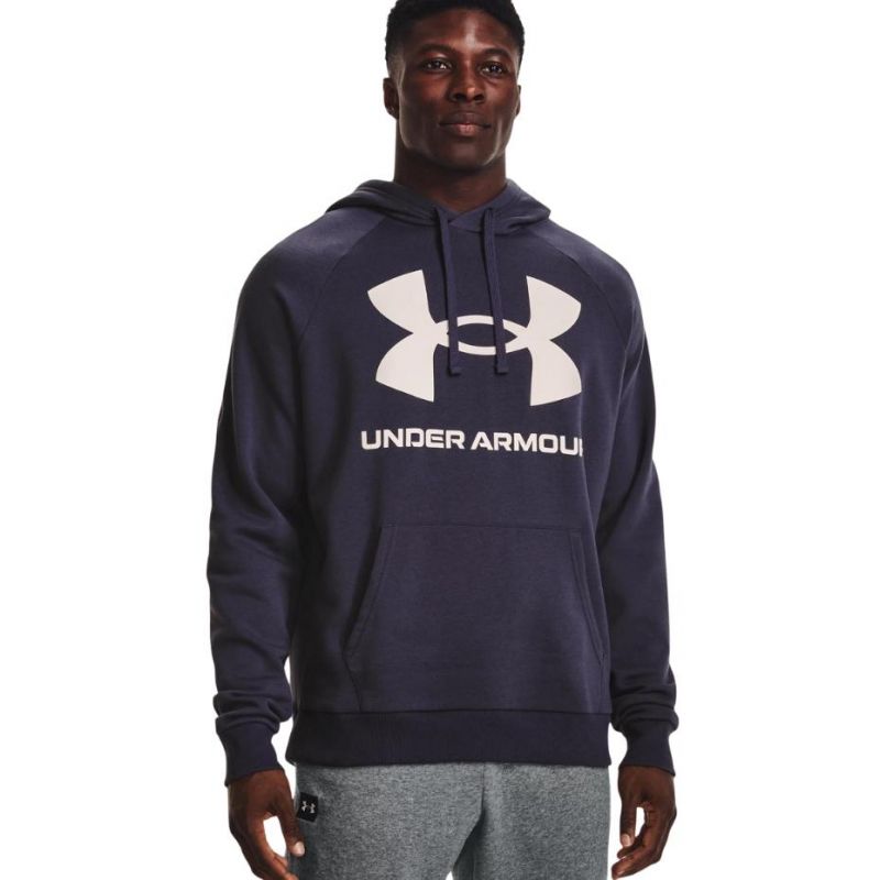 White under shop armor sweatshirt