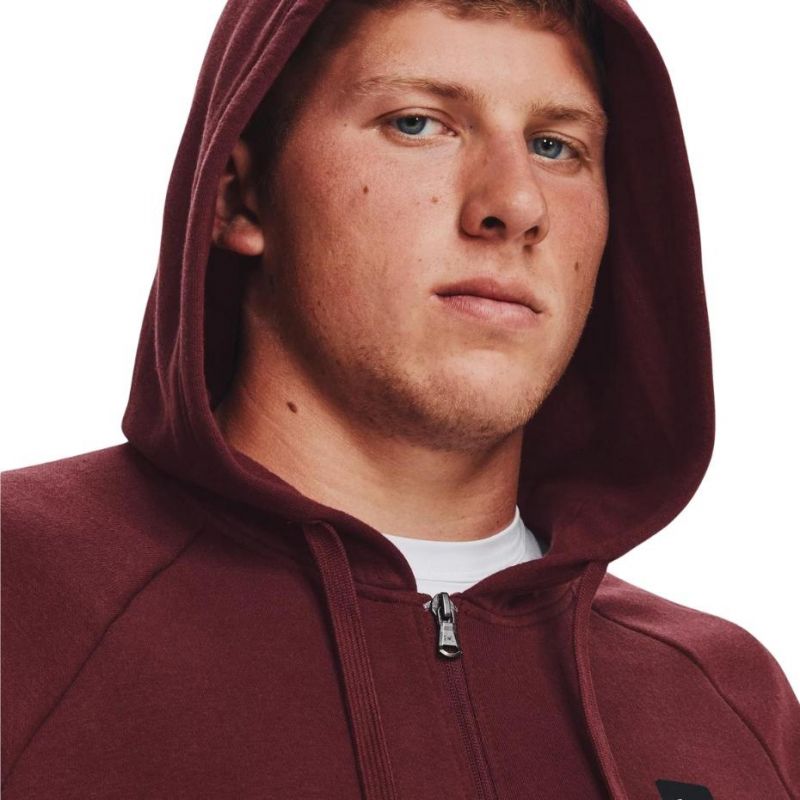 Under armor deals red hoodie