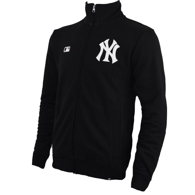47 Brand Mlb New York Yankees Embroidery Helix Track Jkt M 554365 sweatshirt Clothing , Sweatshirts , Men Your Sports Performance