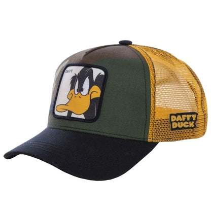 Capslab Looney Tunes Daffy Duck Cap CL-LOO-1-DAF4 Clothing , Hats, scarves, gloves , Men Your Sports Performance