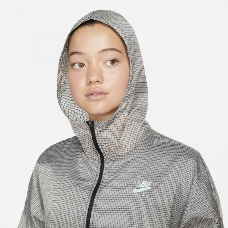 Nike jacket metallic top