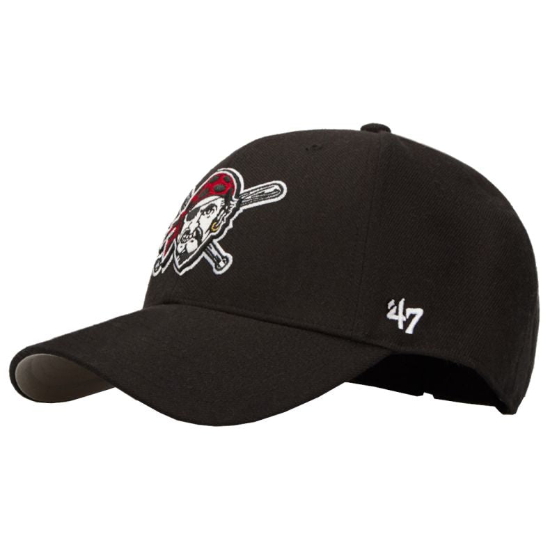 47 Brand MLB Pittsburgh Pirates Cap M B-MVP20WBV-BKO Clothing , Hats, scarves, gloves , Men Your Sports Performance