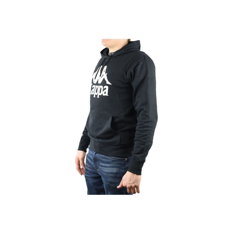 Kappa Men's 705322-19-4006_l Sweatshirt, Black, L : : Fashion