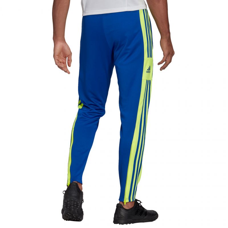 Lime green and blue adidas pants discount