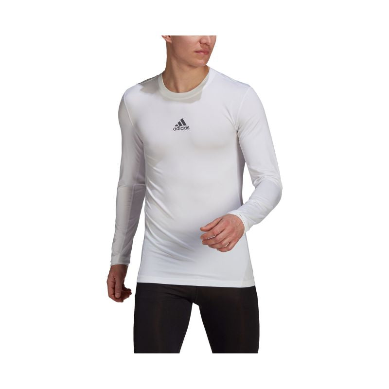 Adidas men's techfit compression long sleeve shirt sale
