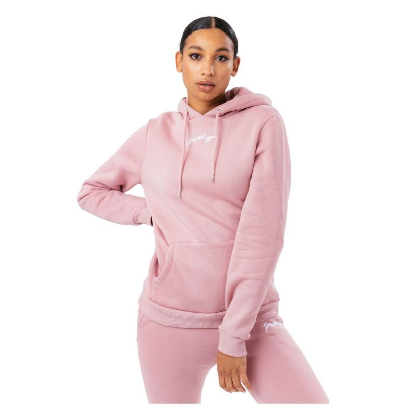 Justhype Scribble Logo Hoodie W CORE21-066 Clothing , Sweatshirts , Women Your Sports Performance
