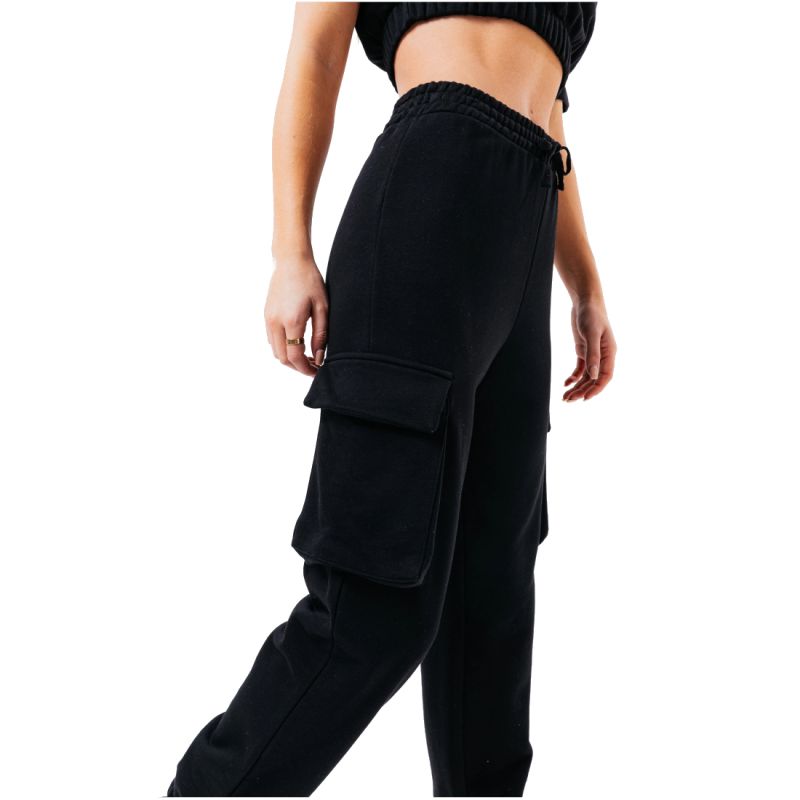 Justhype Sweat Crop T-Shirt-Cargo Joggers W LABON005 Clothing , Tracksuits , Women Your Sports Performance