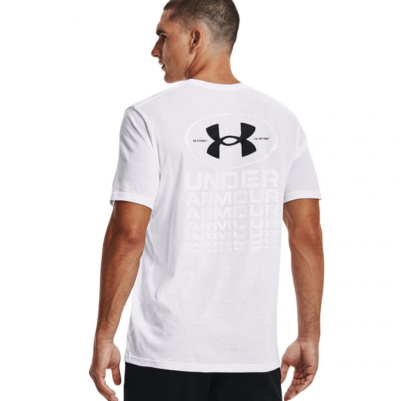 White under top armor shirt