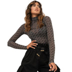 Pinko long-sleeved turtleneck blouse W 101813A13G Clothing , Shirts , Women Your Sports Performance