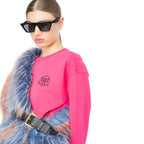 Pinko sweatshirt with shiny Love Birds W 101831A162 Clothing , Sweatshirts , Women Your Sports Performance