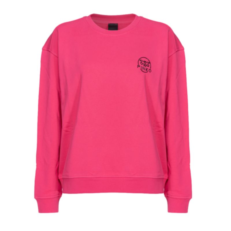 Pinko sweatshirt with shiny Love Birds W 101831A162 Clothing , Sweatshirts , Women Your Sports Performance