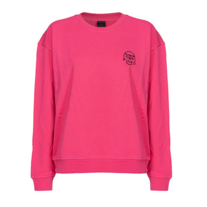 Pinko sweatshirt with shiny Love Birds W 101831A162 Clothing , Sweatshirts , Women Your Sports Performance
