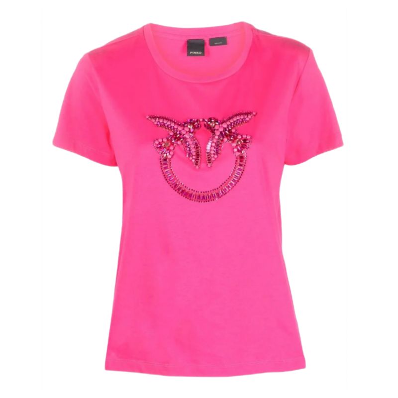 Pinko Quentin Love Birds T-shirt W 100535A15D Clothing , Shirts , Women Your Sports Performance
