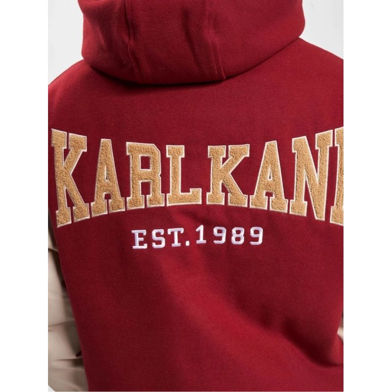 Karl Kani Retro Patch Hooded Block College Jacket M 6075237 Clothing , Jackets, vests , Men Your Sports Performance