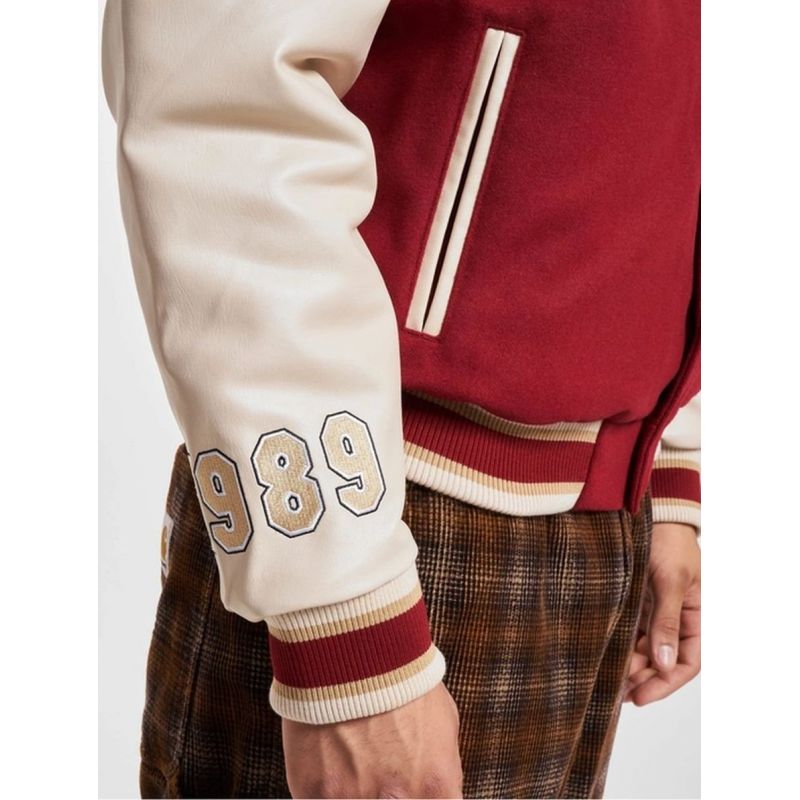 Karl Kani Retro Patch Hooded Block College Jacket M 6075237 Clothing , Jackets, vests , Men Your Sports Performance