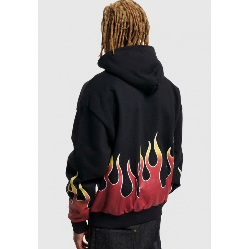 Karl Kani Small Signature Flame Os Hoodie M 6021649 Clothing , Sweatshirts , Men Your Sports Performance