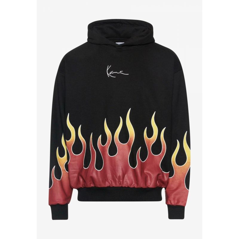 Karl Kani Small Signature Flame Os Hoodie M 6021649 Clothing , Sweatshirts , Men Your Sports Performance