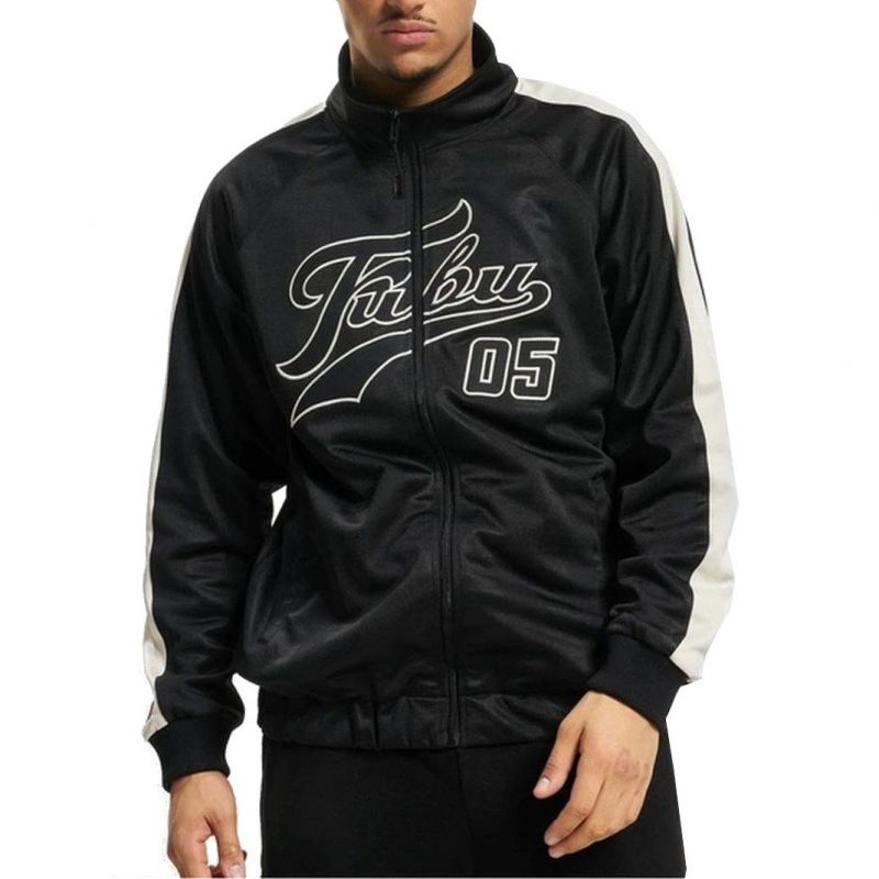 Fubu Varsity Striped Track Jacket M 6078112 Clothing , Sweatshirts , Men Your Sports Performance
