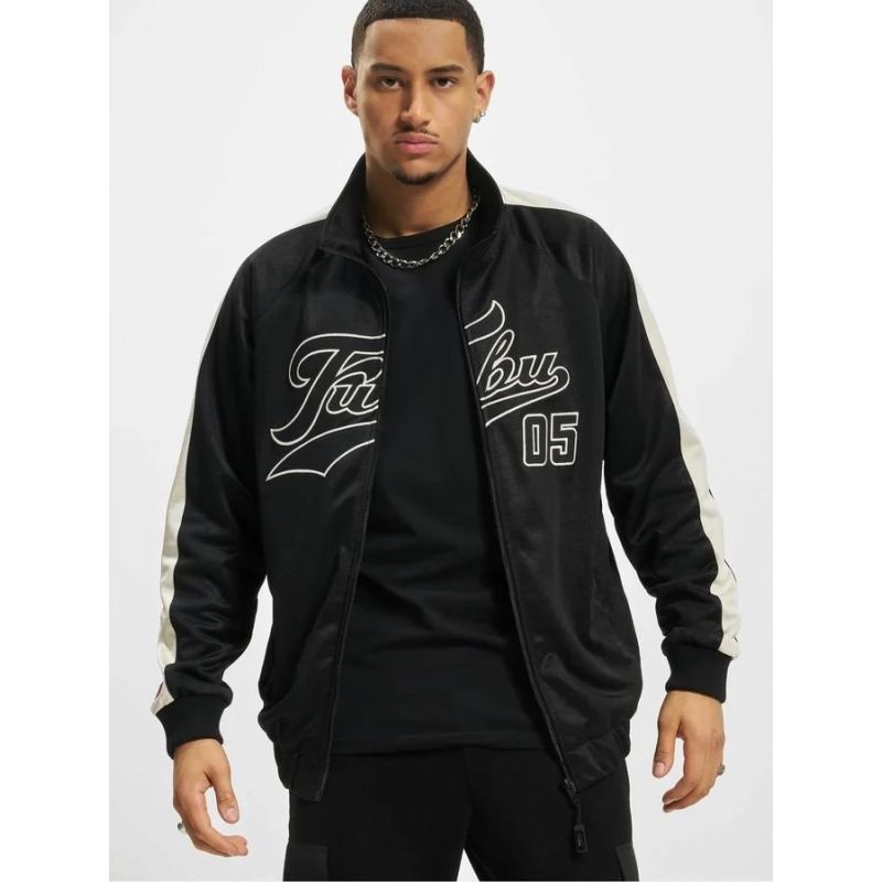 Fubu Varsity Striped Track Jacket M 6078112 Clothing , Sweatshirts , Men Your Sports Performance