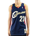 Mitchell &Ness Cleveland Cavaliers NBA Swingman Jersey Lebron James M SMJYGS18156-CCANAVY08LJA Clothing , Shirts , Men Your Sports Performance