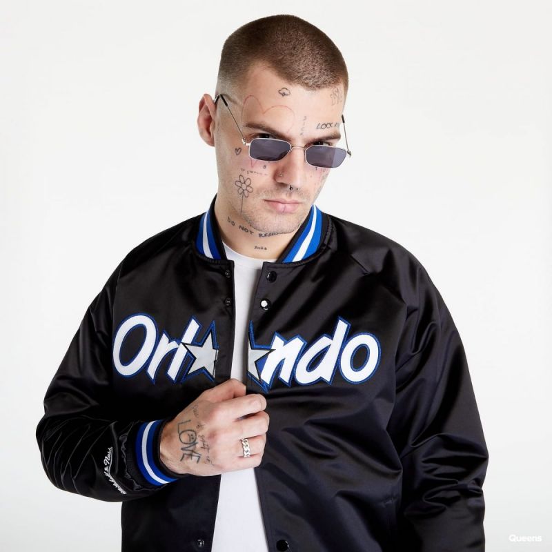 Mitchell&Ness NBA Orlando Magic Lightweight Jacket M STJKMG18013-OMABLCK Clothing , Jackets, vests , Men Your Sports Performance